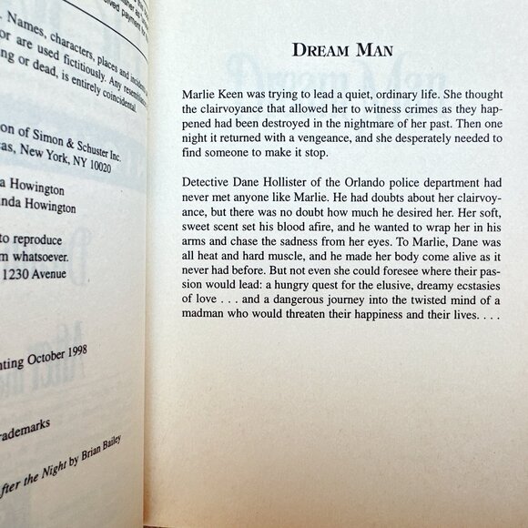 Dream Man and After the Night 2 in 1 Paperback Book by Linda Howard - Picture 5 of 5